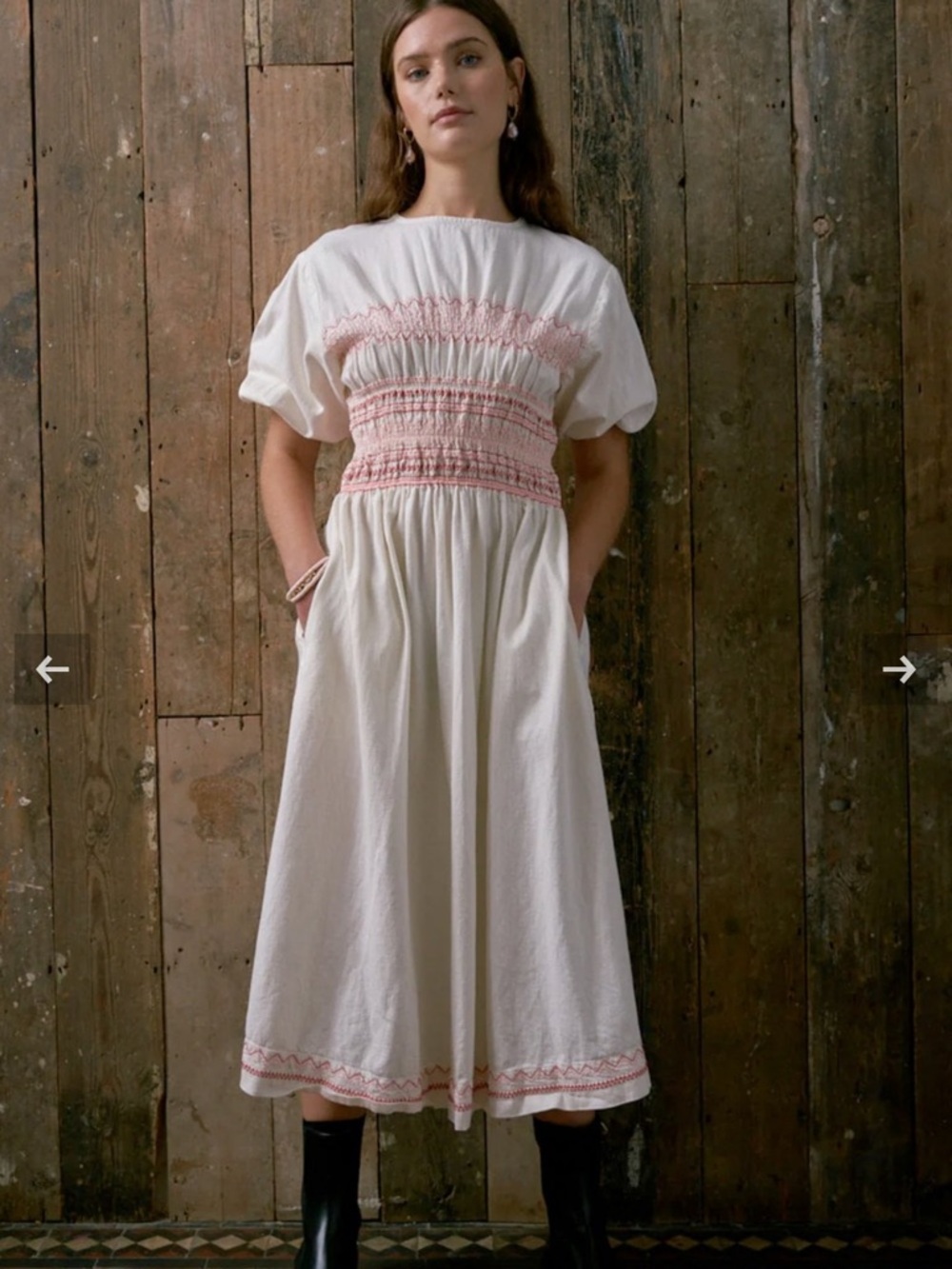Seventy + Mochi Denim dress